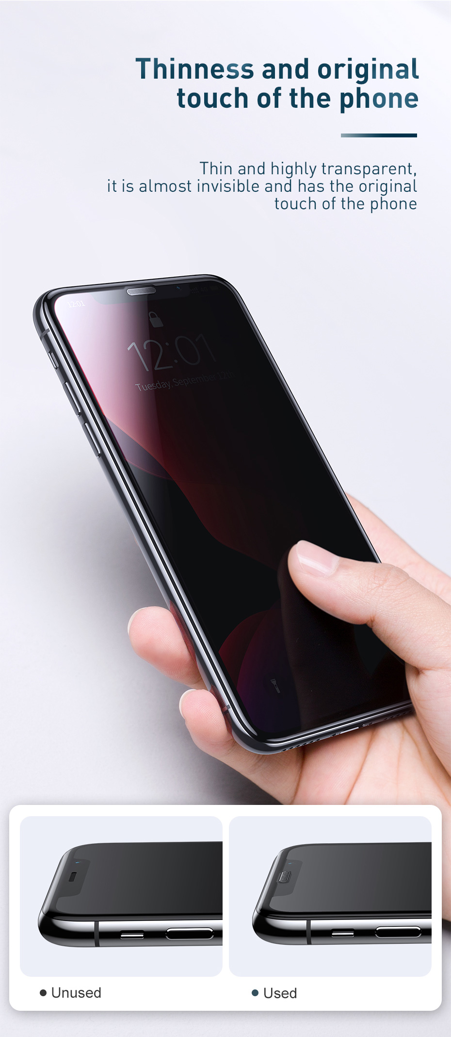 2PCS-Baseus-Anti-peeping-Dustproof-Curved-Edge-Tempered-Glass-Screen-Protector-For-iPhone-XiPhone-XS-1586653-9